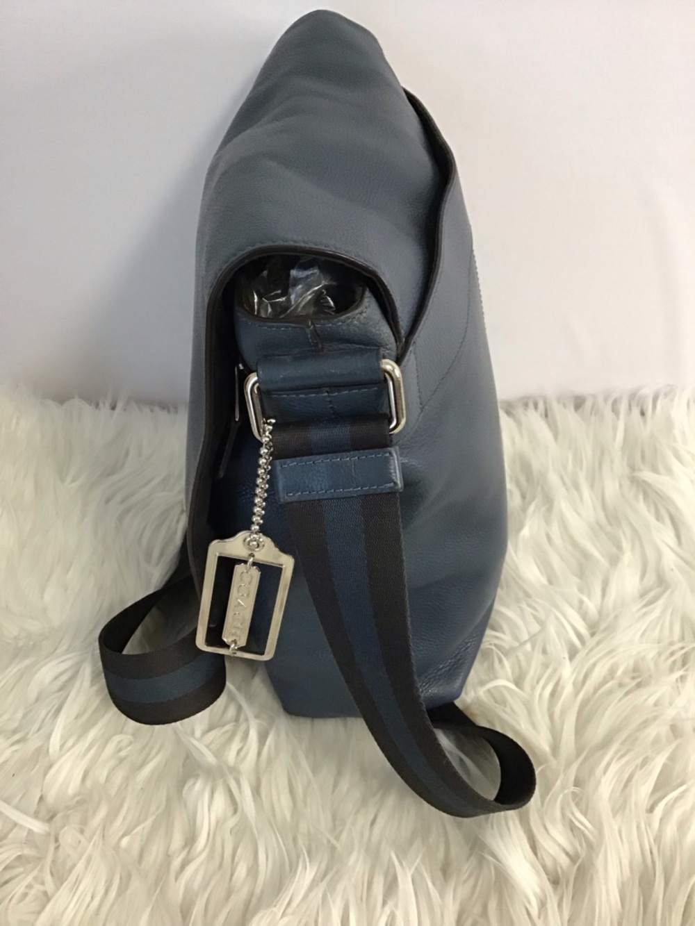 COACH F72362 CHARLES MESSENGER IN SPORT CALF LEATHER BAG CROSSBODY - Picture 8 of 16